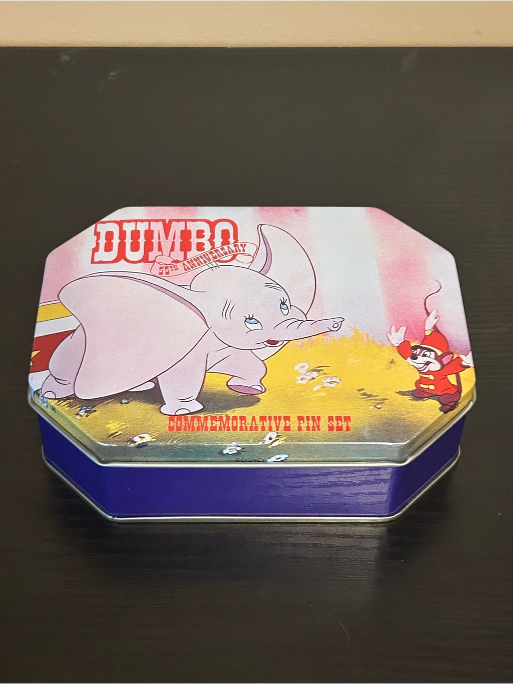 Dumbo 55th Anniversary Commemorative Pin Set Tin - 6 Pins Disney